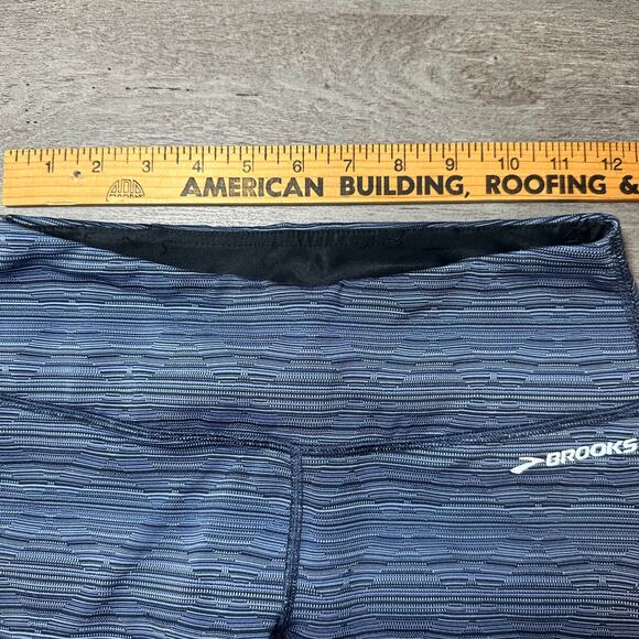 Brooks Urban Run Capri Blue Striped Small - Picture 10 of 11